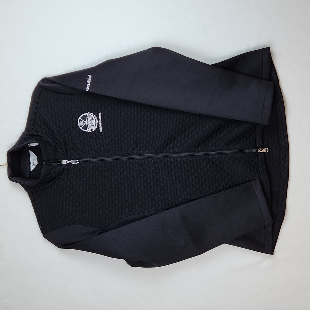 Greg Norman Women's Black Golf Jacket Medium
